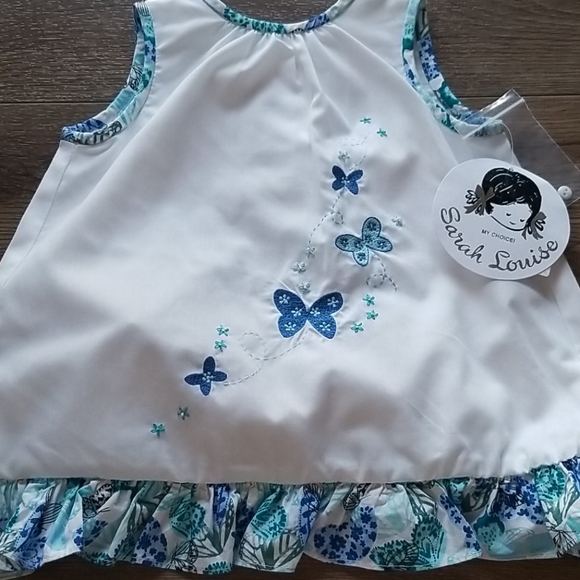 NWT Sarah Louise England Baby Girl Dress - 6M - Picture 3 of 7